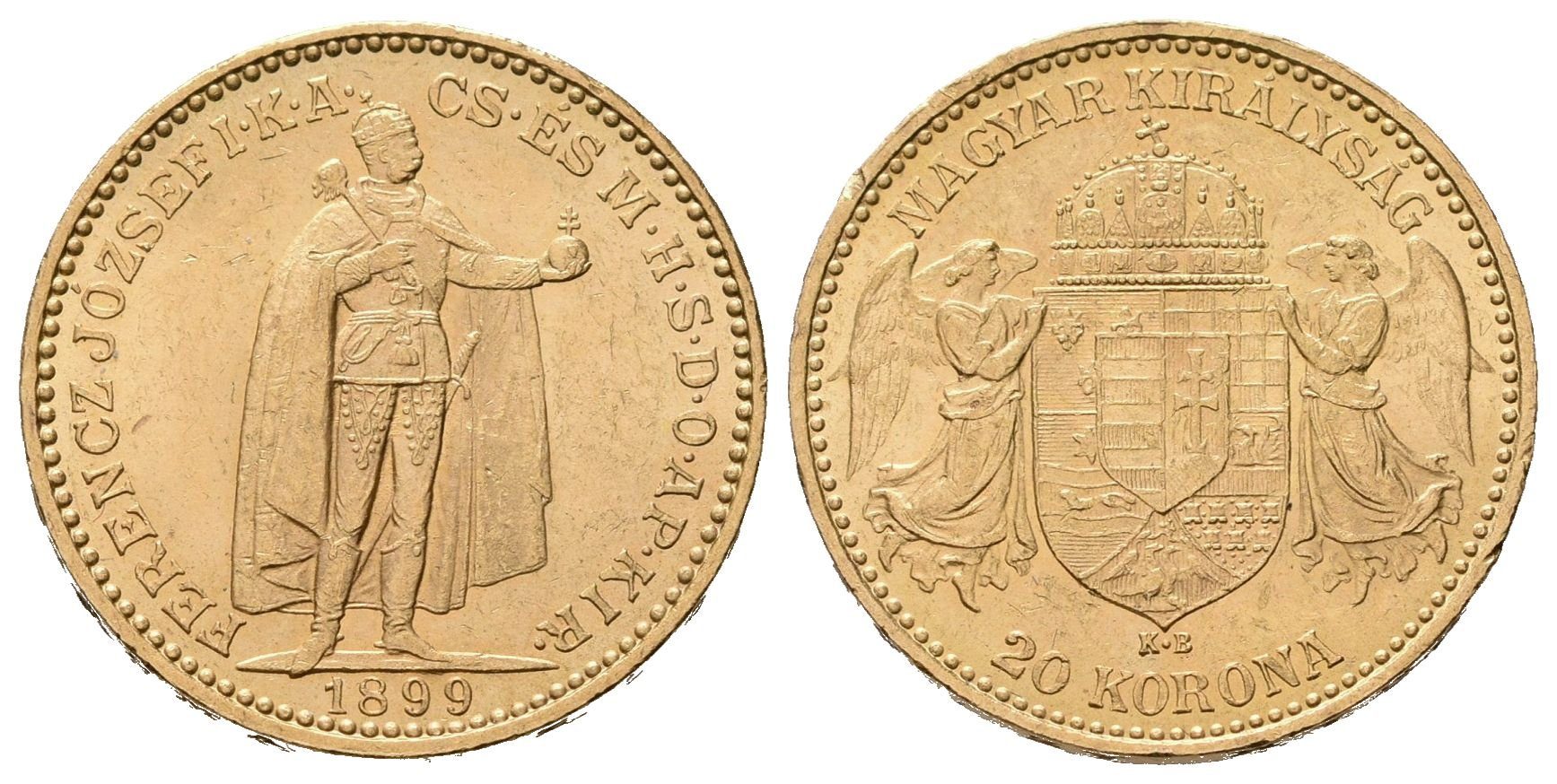 20 Koruna 1899 KB