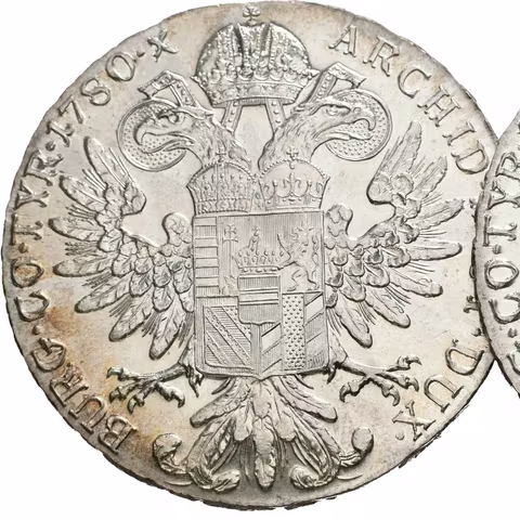 Tolar 1780 SF, novoražba, lesk, patina, rysky_2 ks