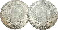 Tolar 1780 SF, novoražba, lesk, patina, rysky_2 ks — 1