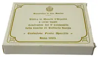 San Marino, Sada stříbrných pamětních mincí 1983 - fotografie 5