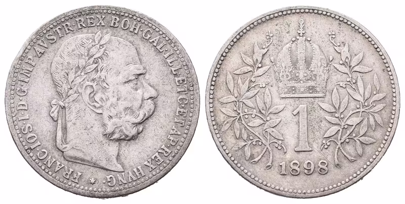 1 Koruna 1898