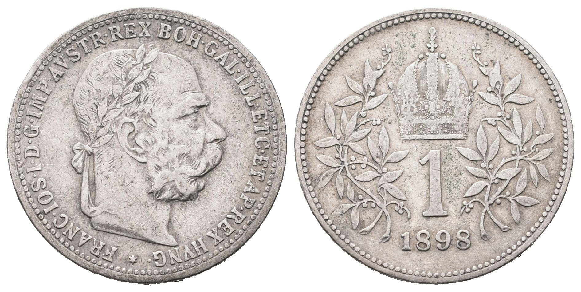 1 Koruna 1898