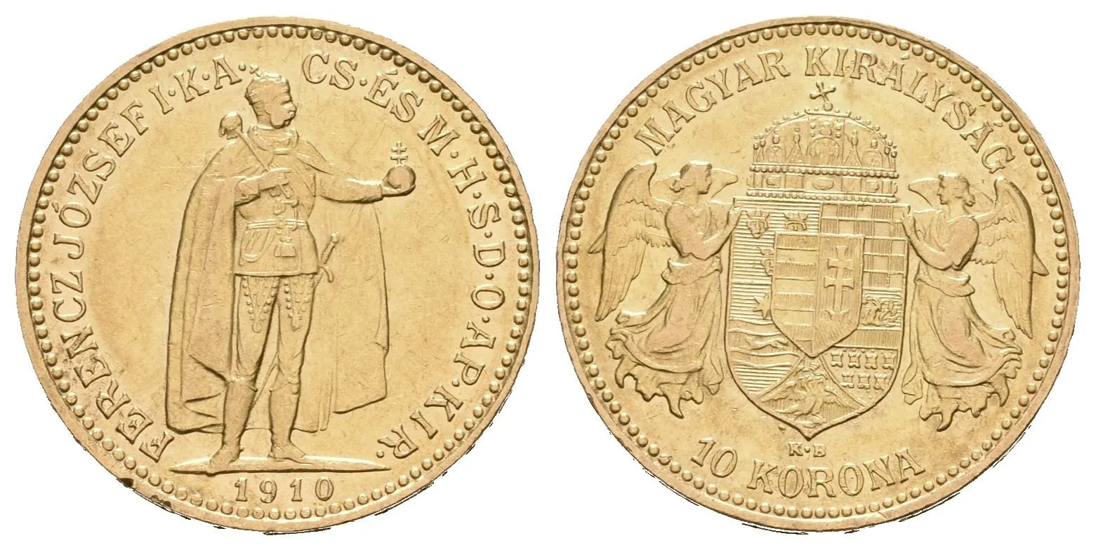 10 Koruna 1910 KB