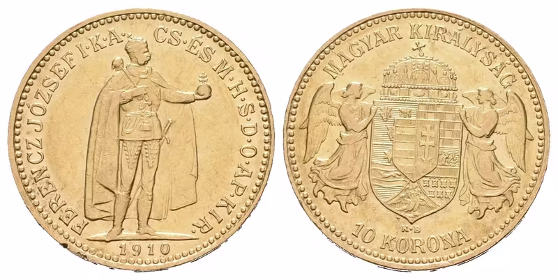 10 Koruna 1910 KB