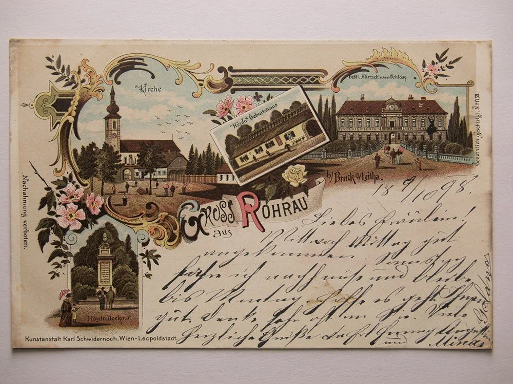 Rakousko, Rohrau bei Bruck a.d.Leitha — 1