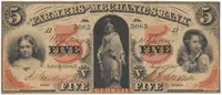 USA - Georgia, 5 Dollar 1860