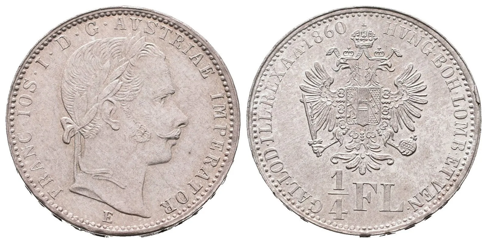 Rakouská a spolková měna, 1857 - 1892 — 1