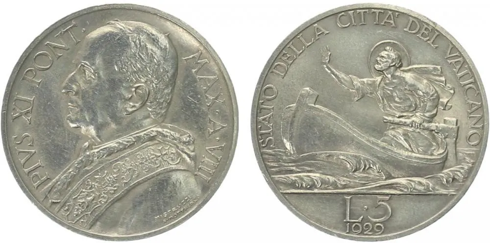 Vatikán, Pius XI., 1922 - 1939 — 1