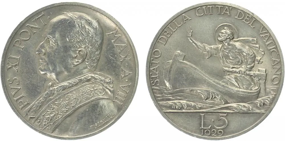 Vatikán, Pius XI., 1922 - 1939 — 1