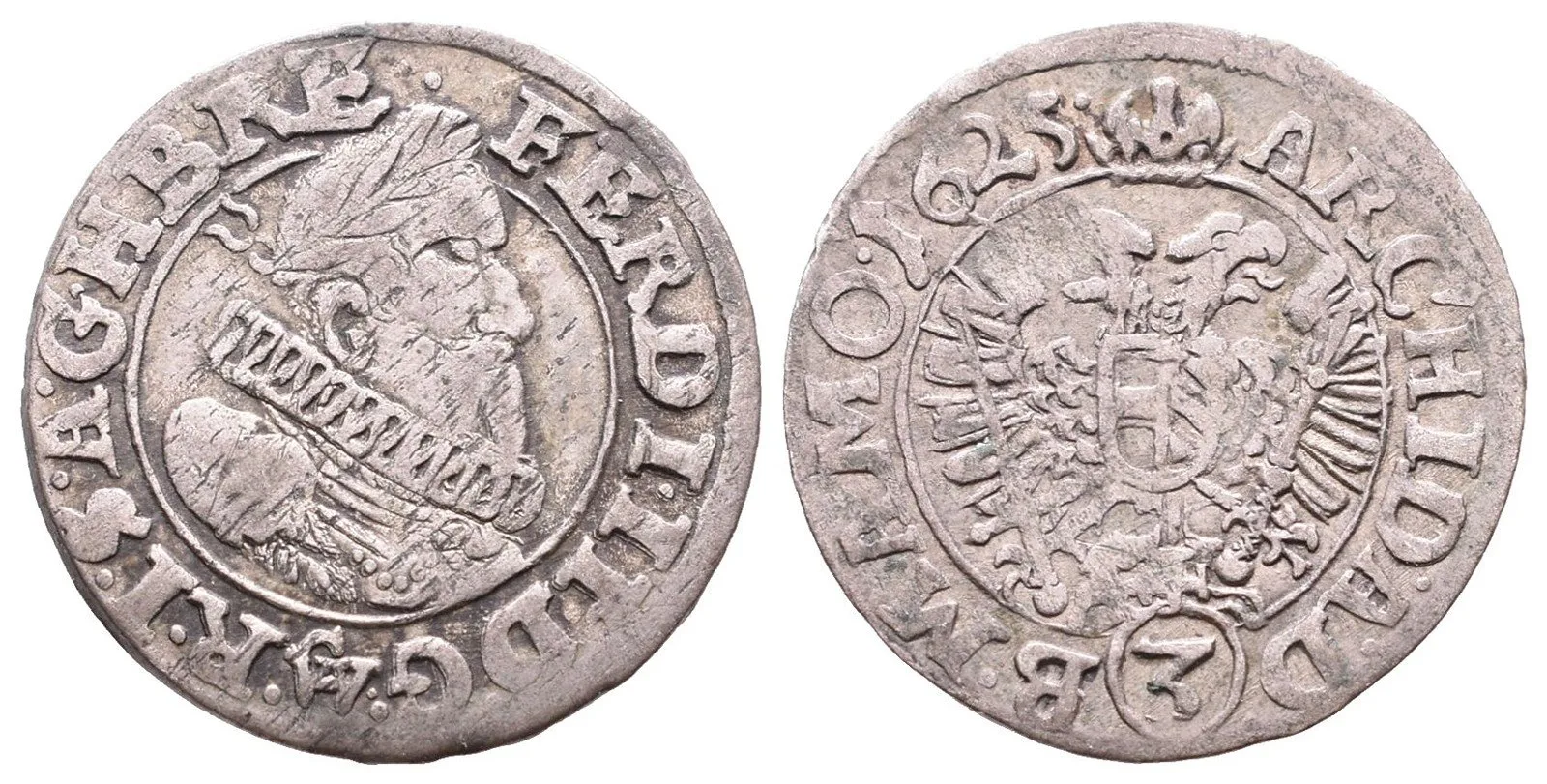 Ferdinand II., 1619 - 1637 (Mince dobrého zrna) — 1