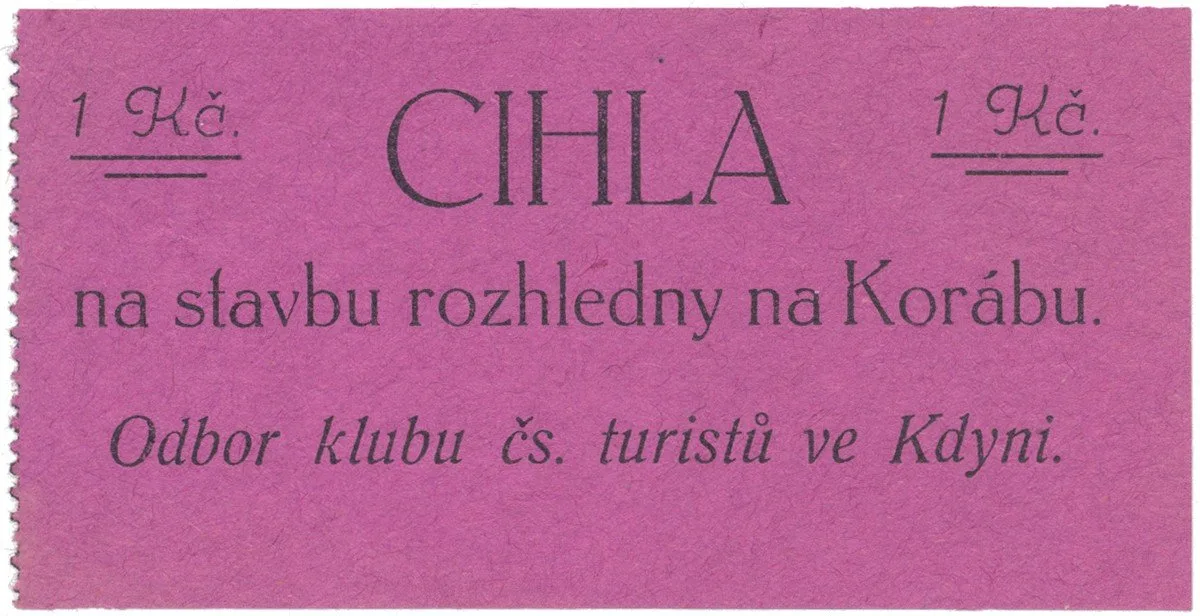 Nouzovky české od roku 1914 — 1