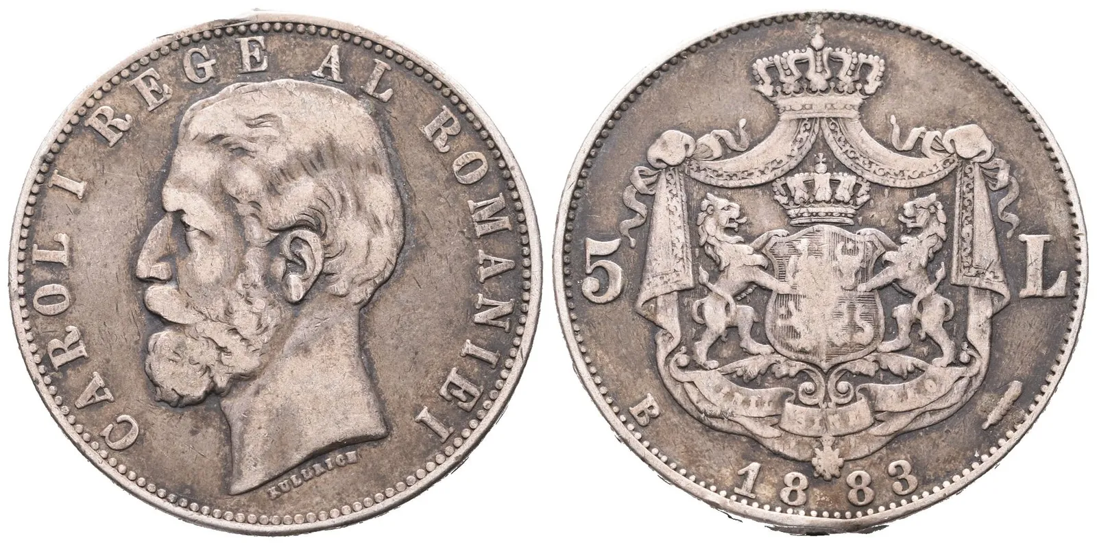 Rumunsko, 5 Lei 1883