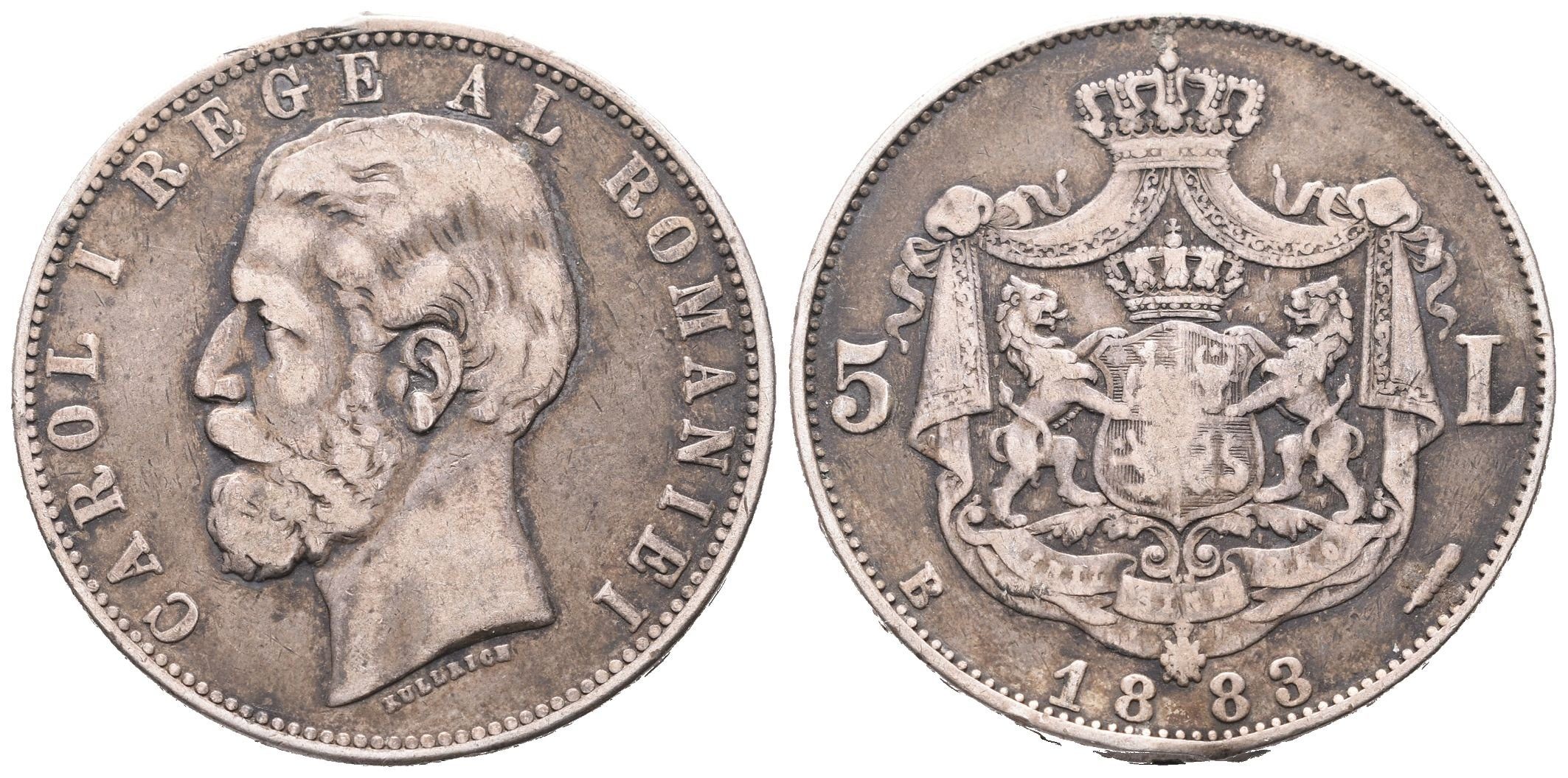 Rumunsko, 5 Lei 1883