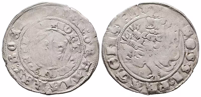 Jan Lucemburský, Pražský groš, Castelin 39