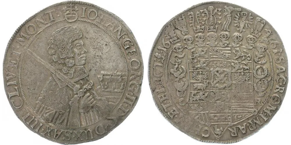 Sasko, Johann Georg II., 1656 - 1680 — 1