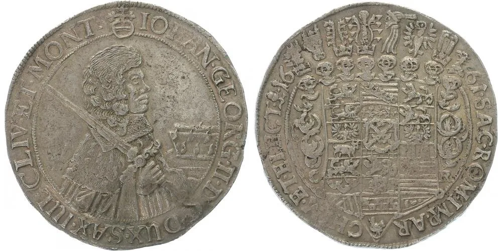 Sasko, Johann Georg II., 1656 - 1680 — 1