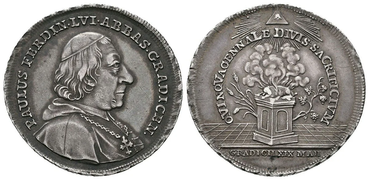Hradisko u Olomouce, Pavel Ferdinand hrabě Václavík, 1741 - 1784 — 1