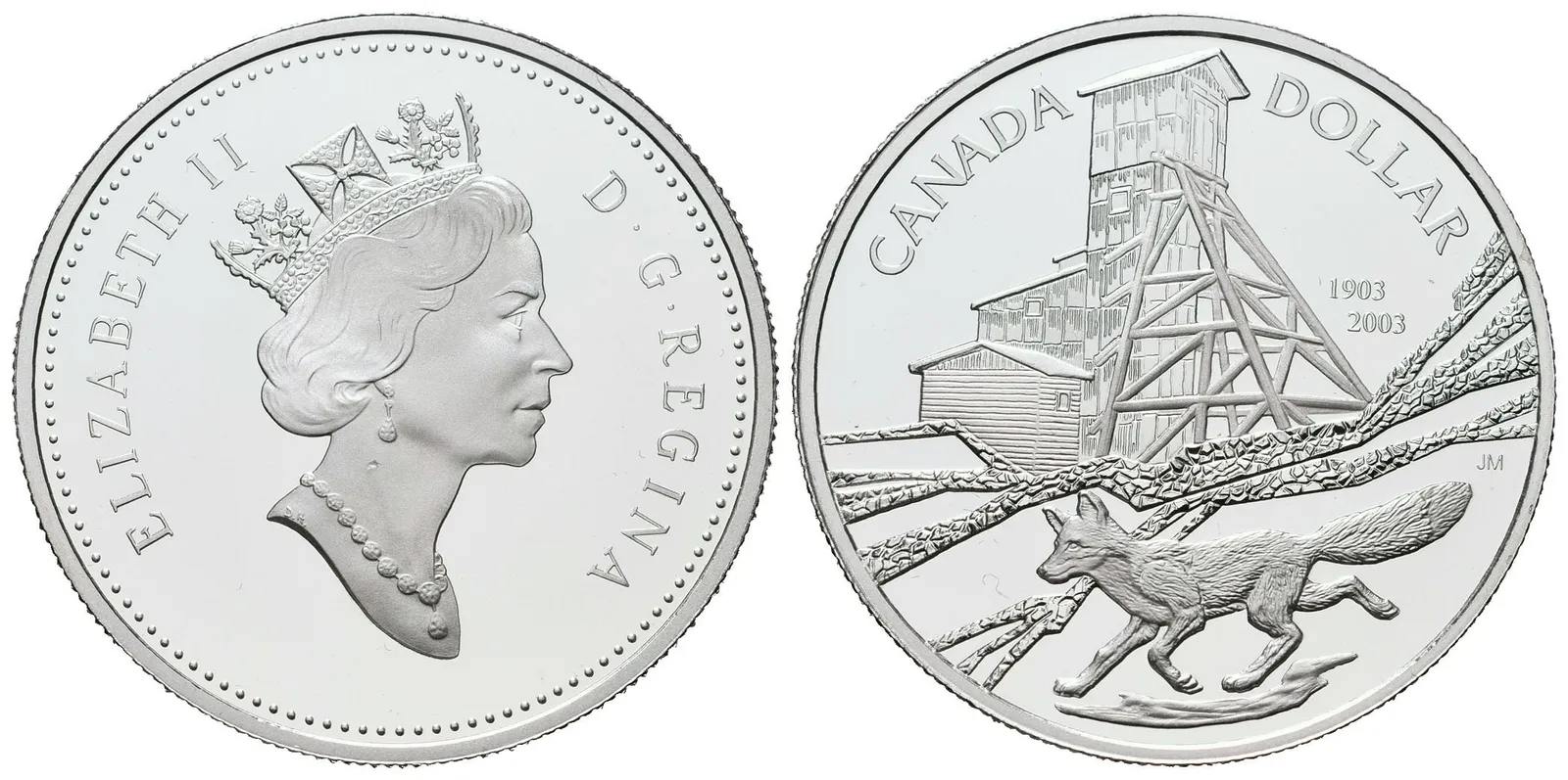 Kanada, Dollar 2003 - Cobalt Silver Discovery