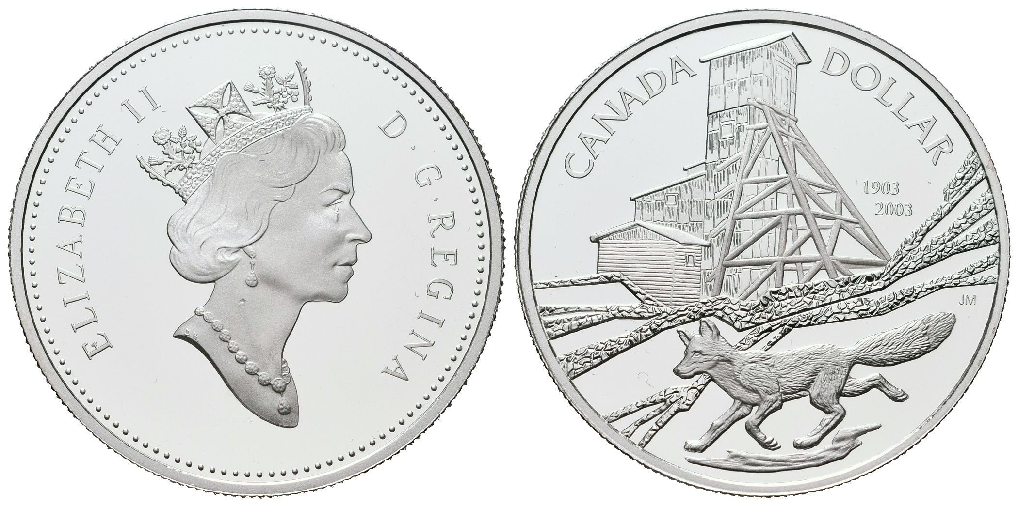 Kanada, Dollar 2003 - Cobalt Silver Discovery