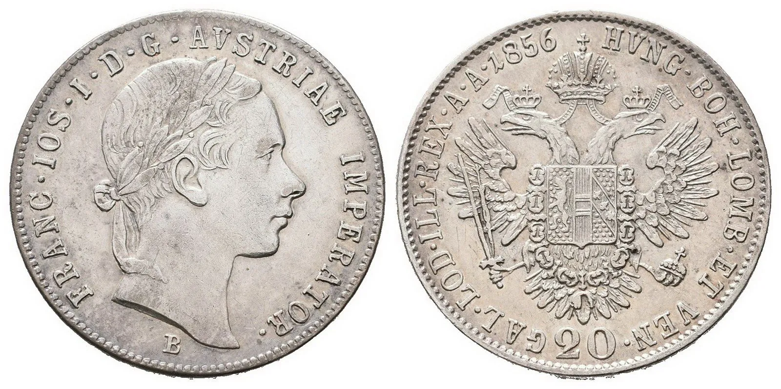 Konvenční měna, 1848 - 1857 — 1