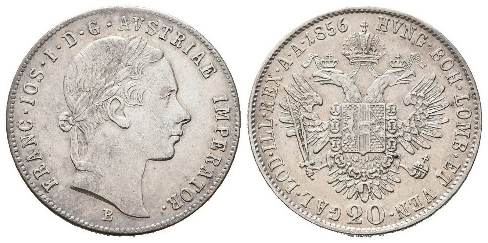 Konvenční měna, 1848 - 1857 — 1