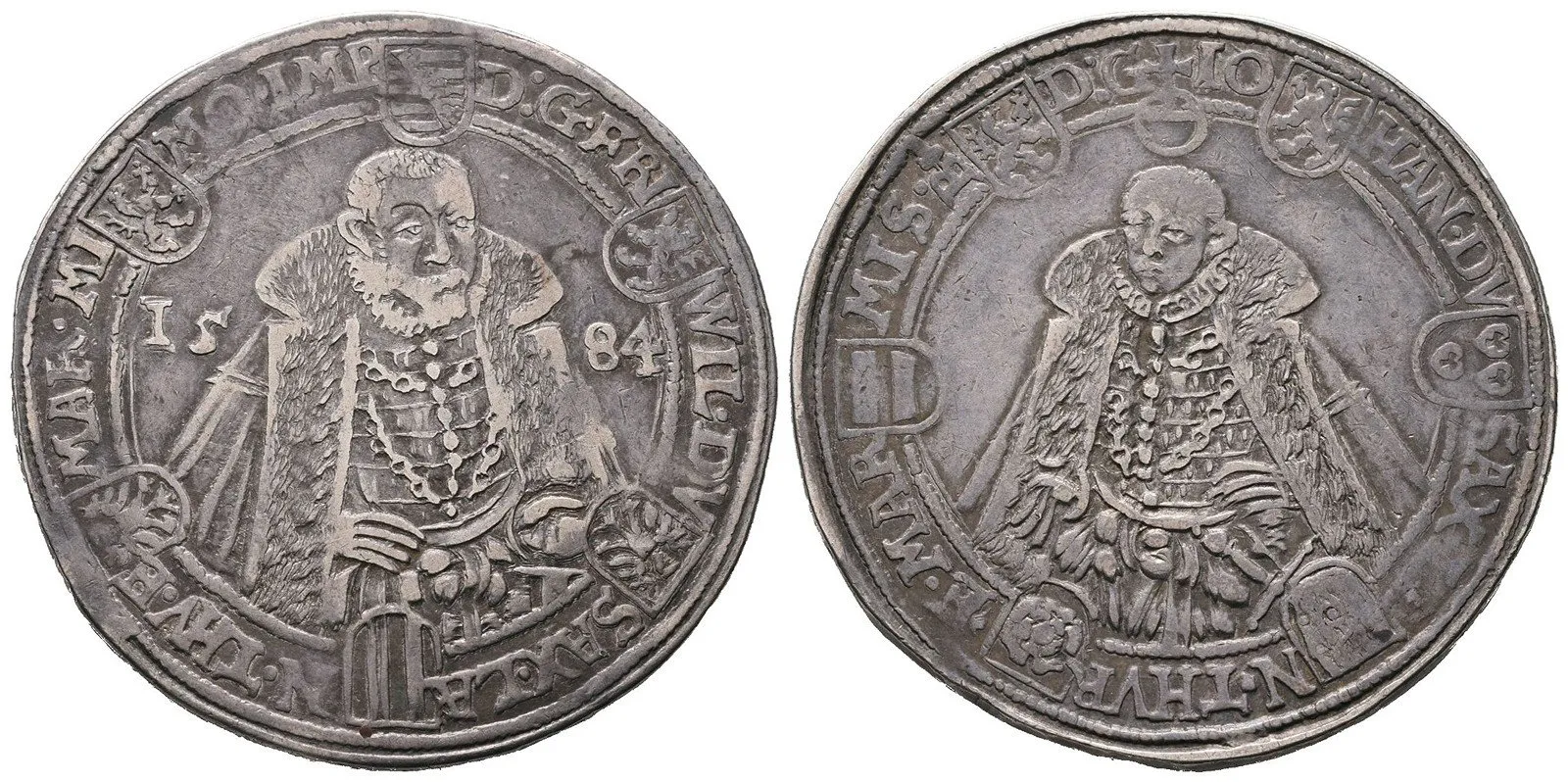 Sasko - Weimar, Friedrich Wilhelm I. a Johann III., 1573 - 1603 — 1