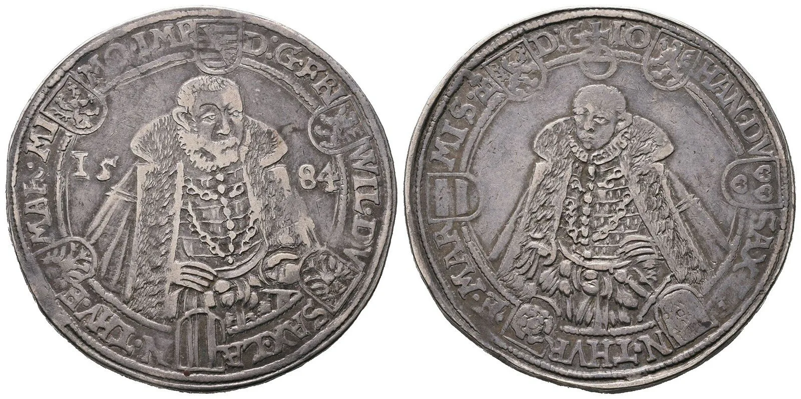 Sasko - Weimar, Friedrich Wilhelm I. a Johann III., 1573 - 1603 — 1