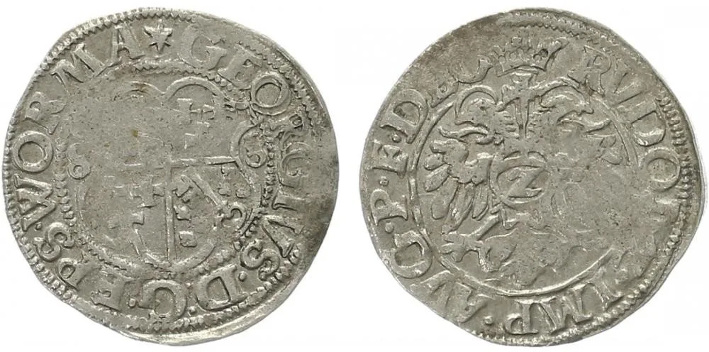 Worms - biskupství, Georg von Schönenberg, 1580 - 1595 — 1