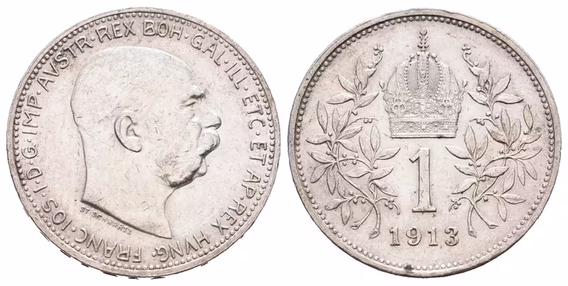 1 Koruna 1913