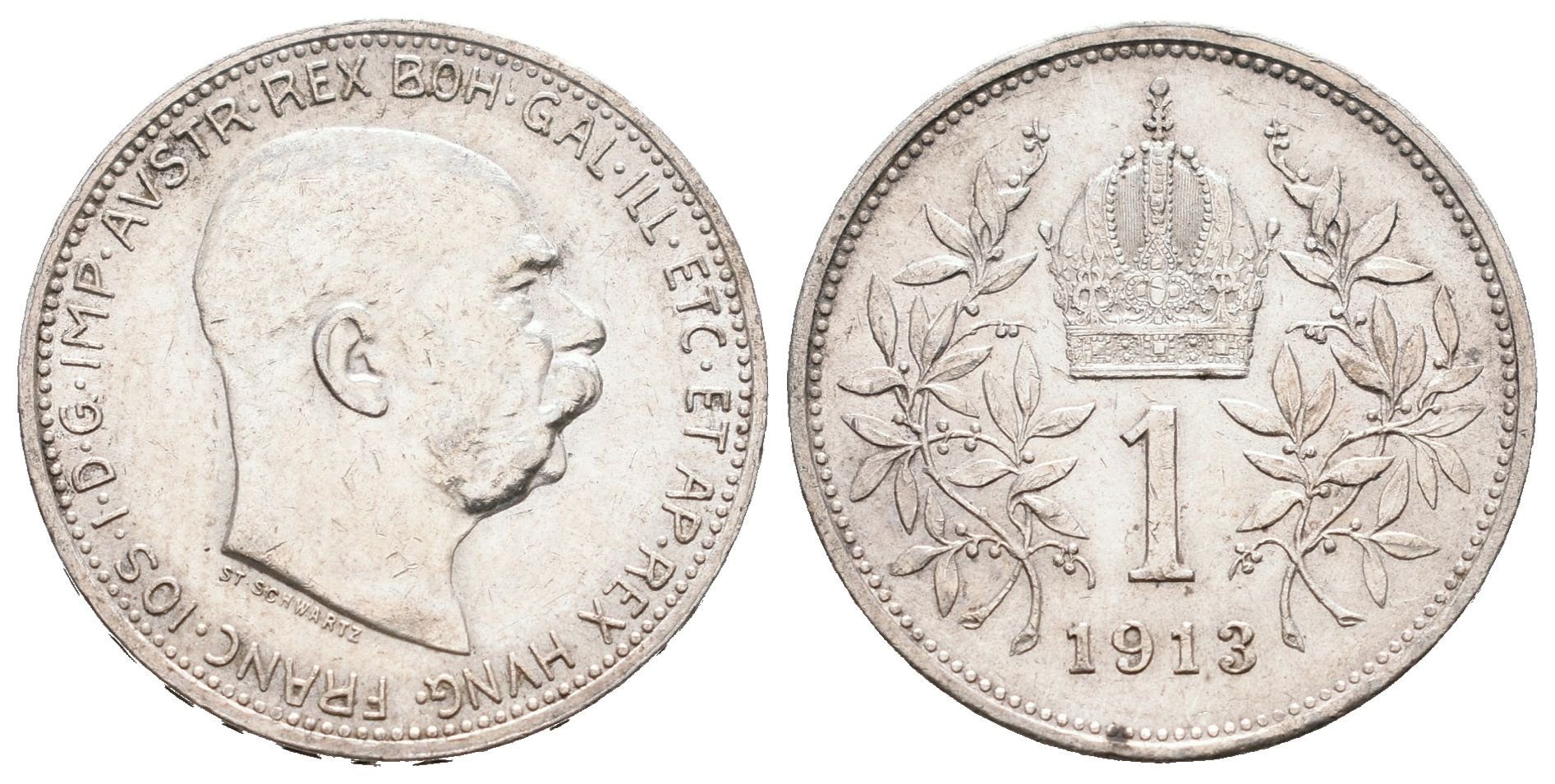 1 Koruna 1913