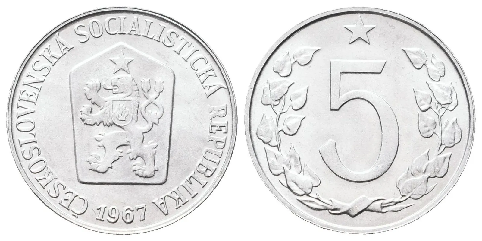 5 Haléř 1967