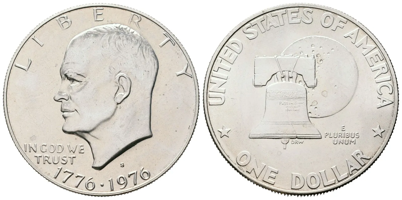 USA, 1 Dollar 1976 - Dwight D. Eisenhower
