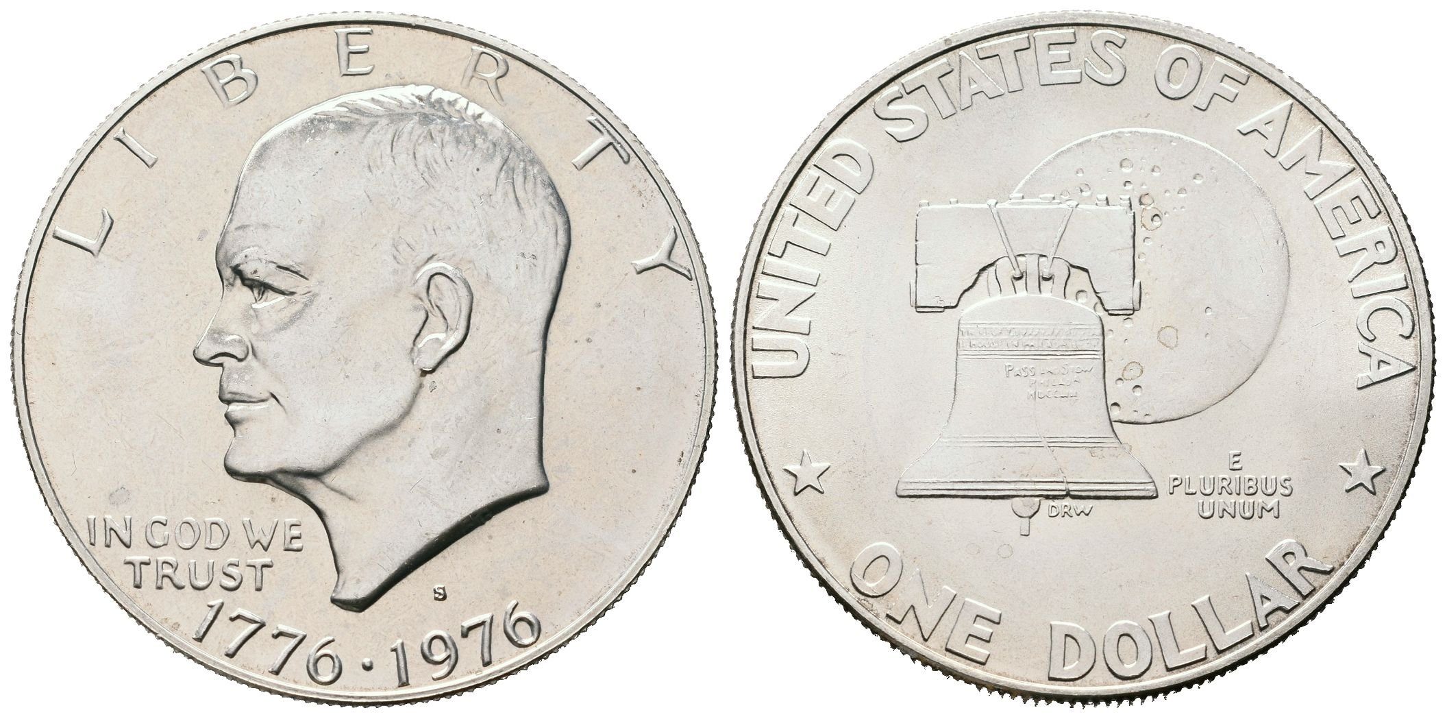 USA, 1 Dollar 1976 - Dwight D. Eisenhower