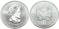 Kanada, 5 Dollars 2015 - Maple Leaf