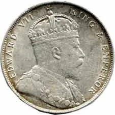 Straits Settlements, Edward VII., 1901 - 1910 — 1
