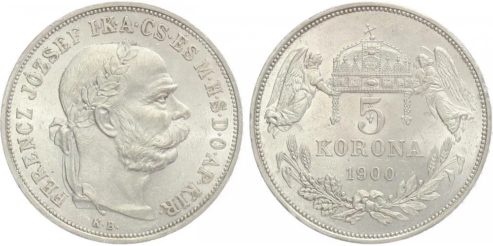 Korunová měna, 1892 - 1918 — 1