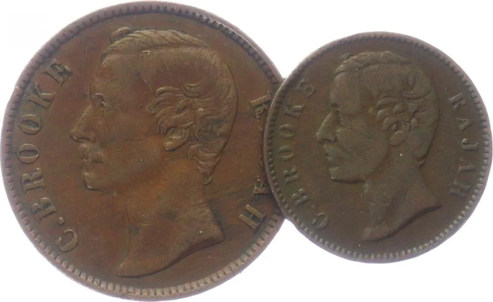 Sarawak, Charles J. Brooke Rajah, 1868 - 1917 — 1