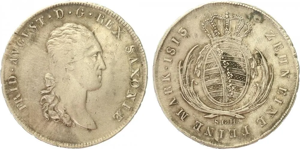 Sasko, Friedrich August III./I., 1763 - 1827 — 1