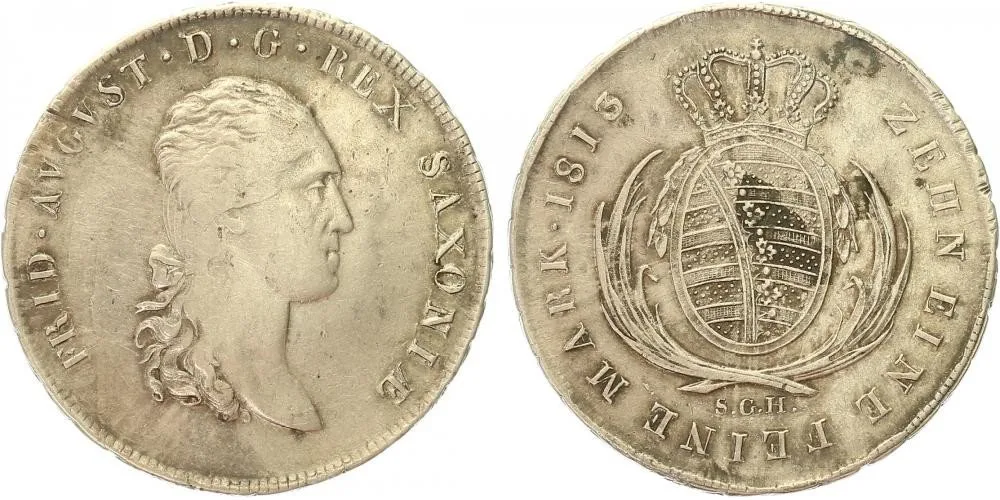 Sasko, Friedrich August III./I., 1763 - 1827 — 1
