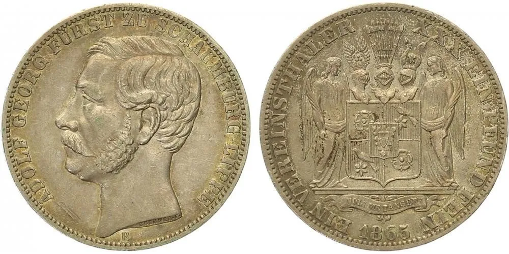 Schaumburg - Lippe, Adolf Georg, 1860 - 1893 — 1