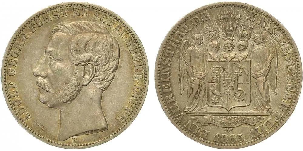 Schaumburg - Lippe, Adolf Georg, 1860 - 1893 — 1