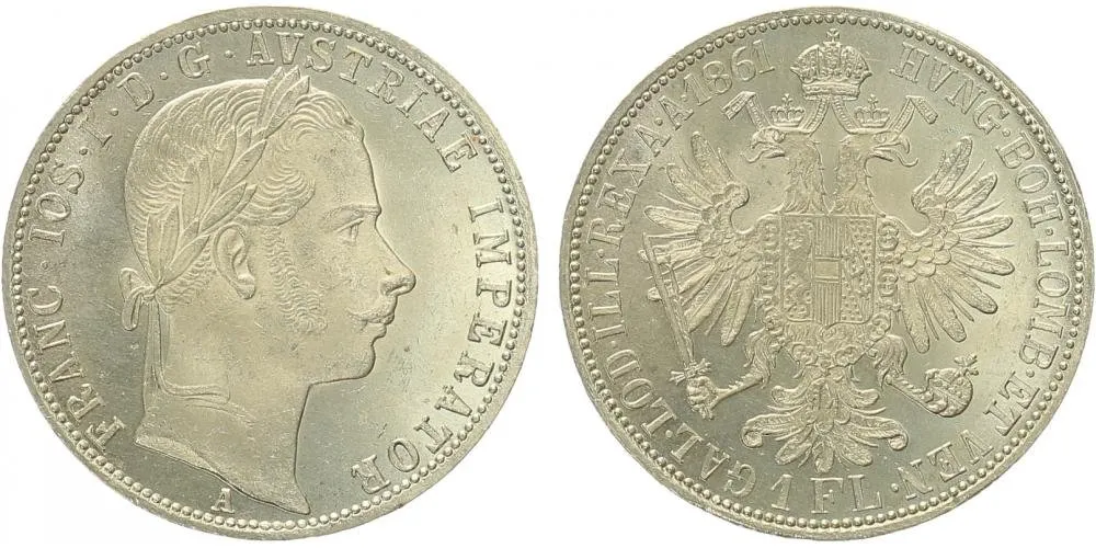 Rakouská a spolková měna, 1857 - 1892 — 1