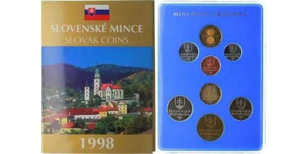 Ročníková sada mincí 1998 - SR