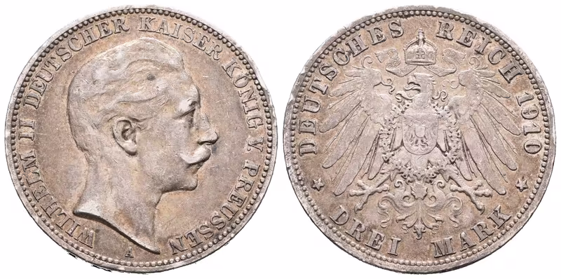 Prusko, 3 Marka 1910 A