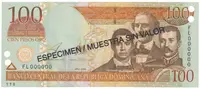 Dominikánská republika, 100 Pesos Oro 2003, P.171s3