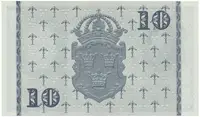 Švédsko, 10 Kronor 1954, modrý číslovač, P.43b - fotografie 2