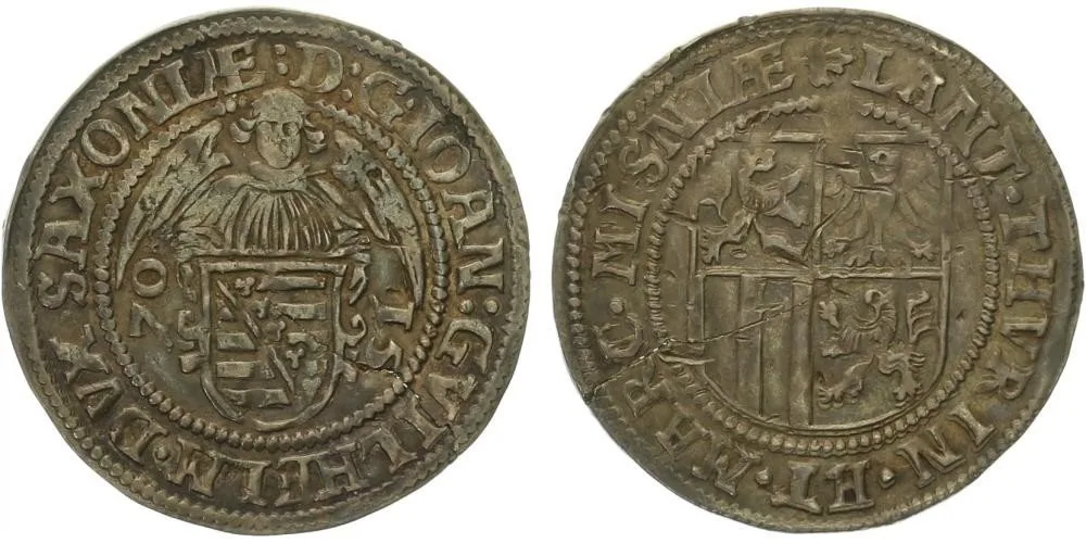 Sasko - Alt Gotha, Johann Wilhelm, 1554 - 1573 — 1