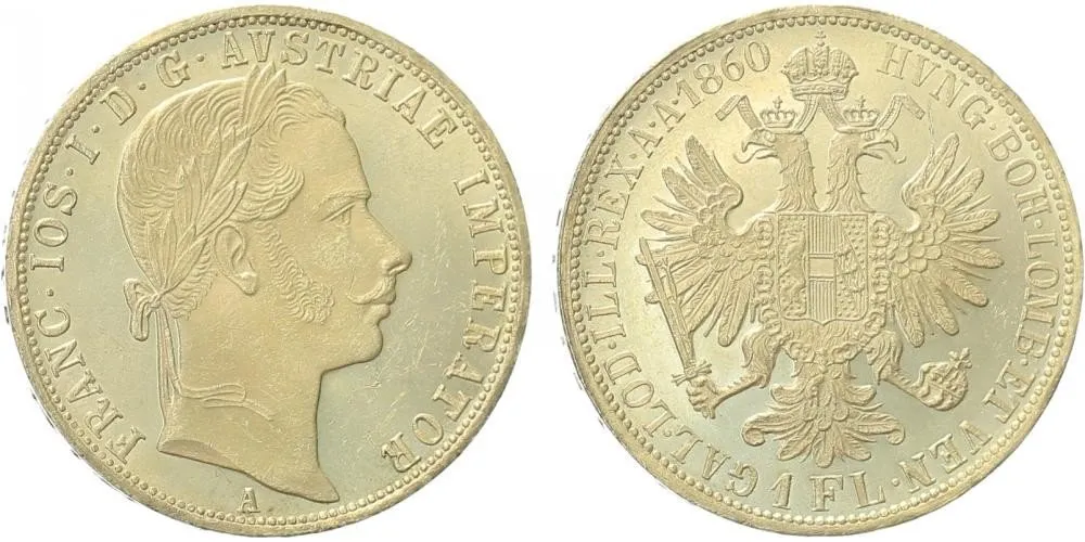 Rakouská a spolková měna, 1857 - 1892 — 1