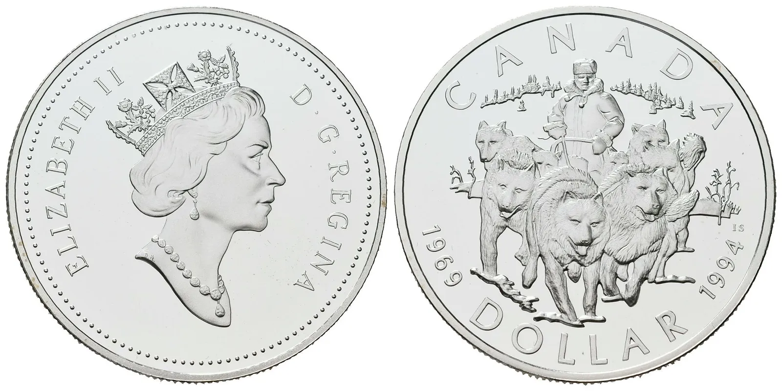 Kanada, Dollar 1994 - Northern Dog Team Patrol