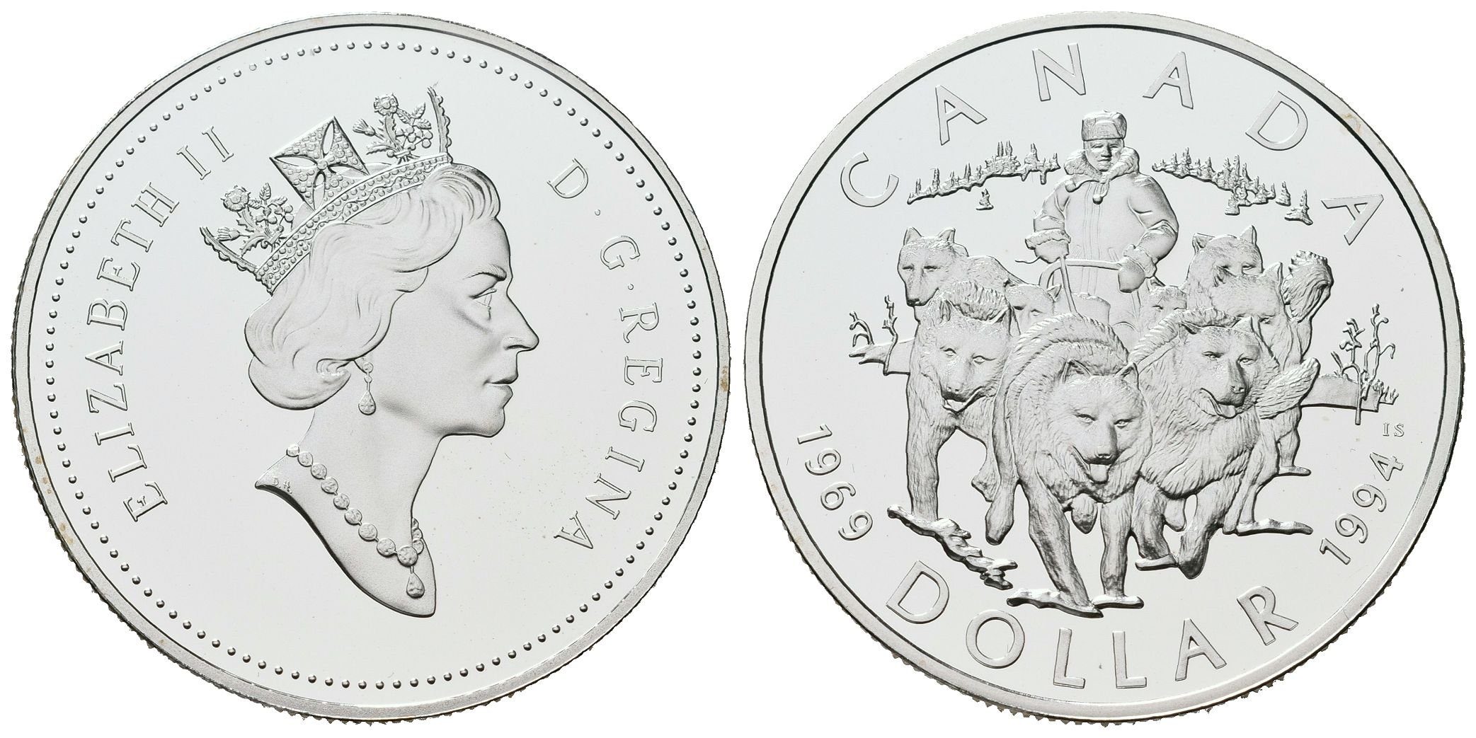 Kanada, Dollar 1994 - Northern Dog Team Patrol